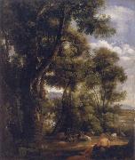 John Constable Landscape with goatherd and goats china oil painting reproduction